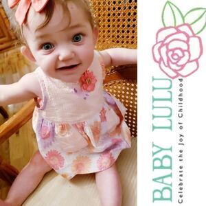 Baby Lulu Peach Swing Top/ Dress VINTAGE!